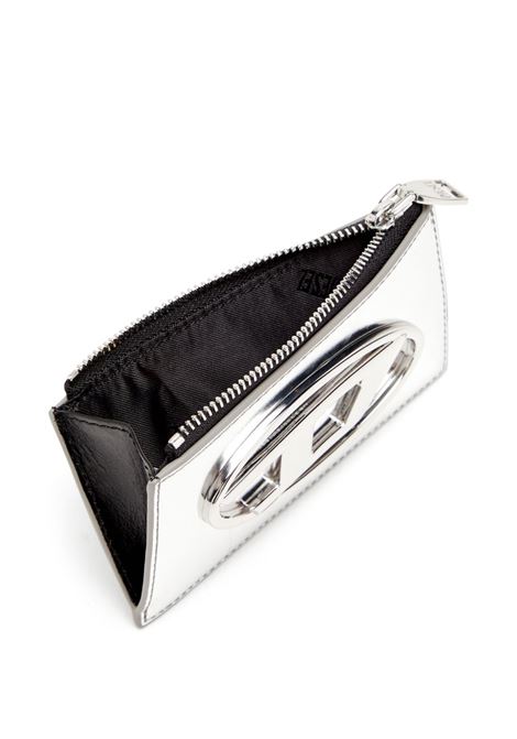 porta carte 1dr unisex argento DIESEL | X10270 PS202H0535